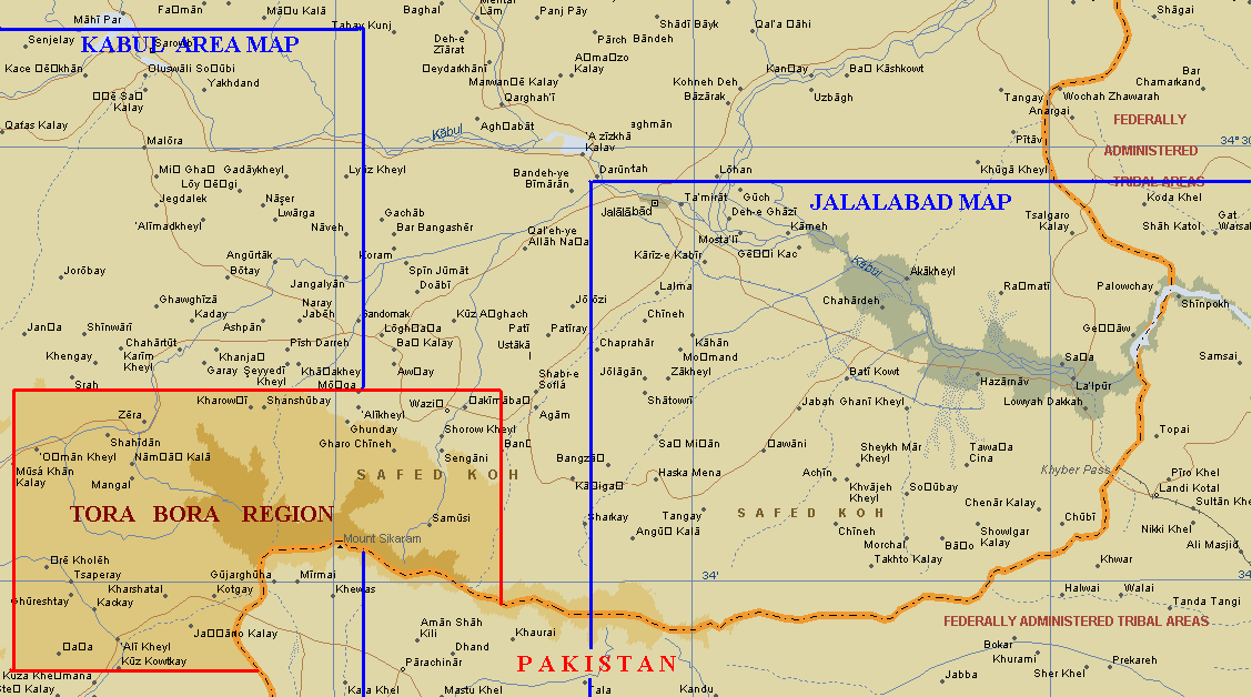 topographic maps of afghanistan. blue for topographic maps