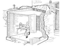 CONCRETE attach to Basement