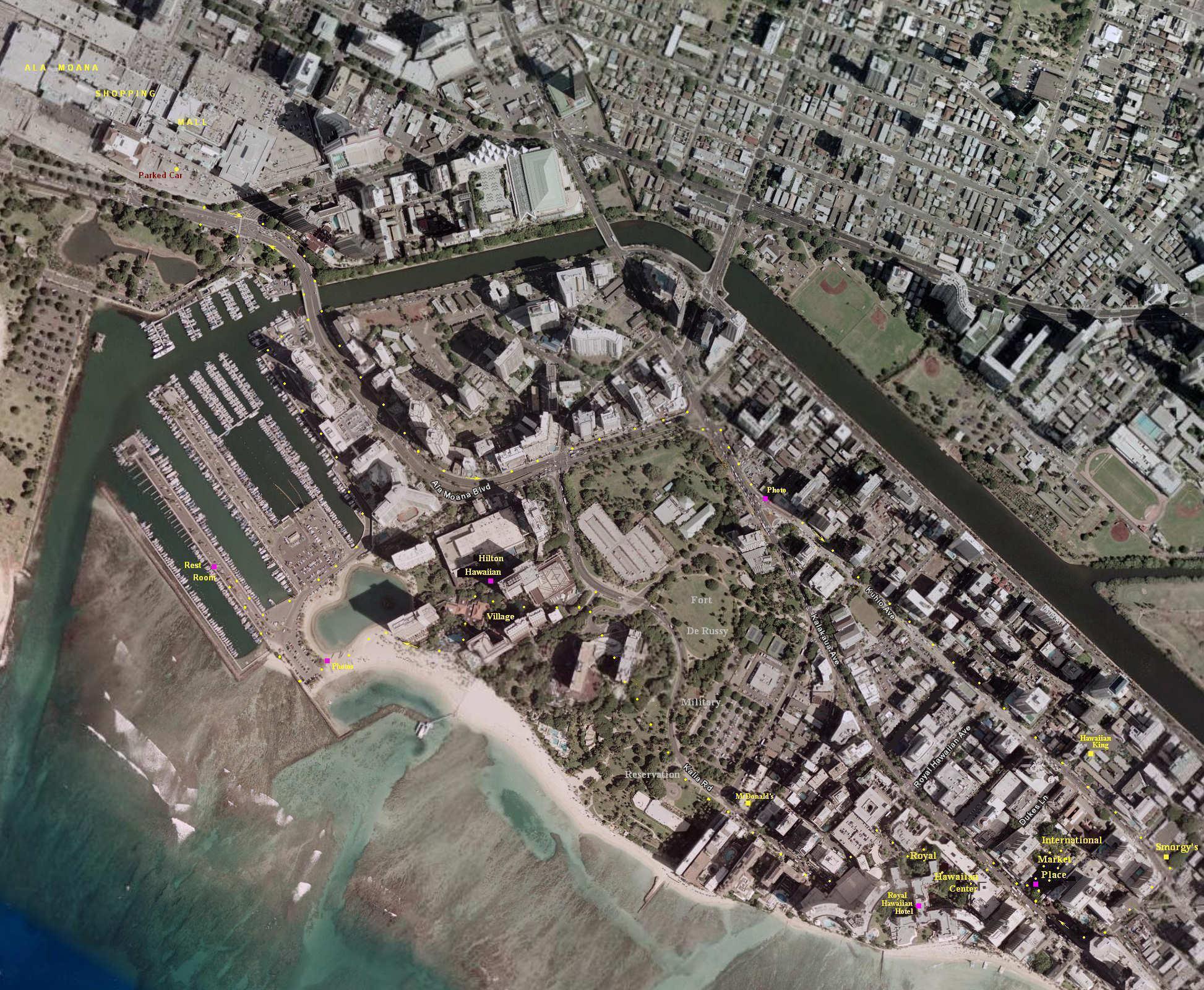 HONOLULU TOUR 1990