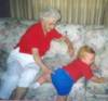 Gunnar w/Great Grandma